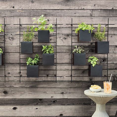 green metal planter box|wall hanging planter boxes.